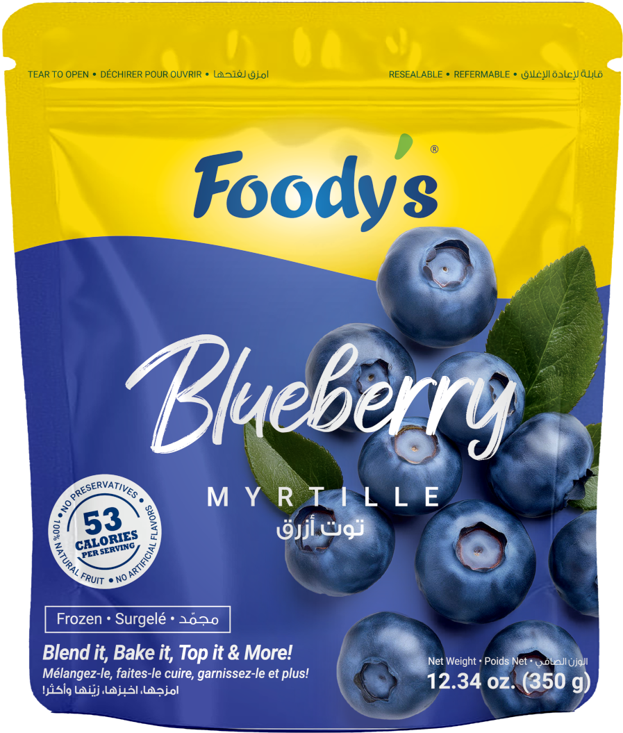Foodys Frozen Blueberry